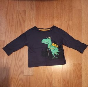 ALex & Jack Gray Longsleeved Graphic Tee